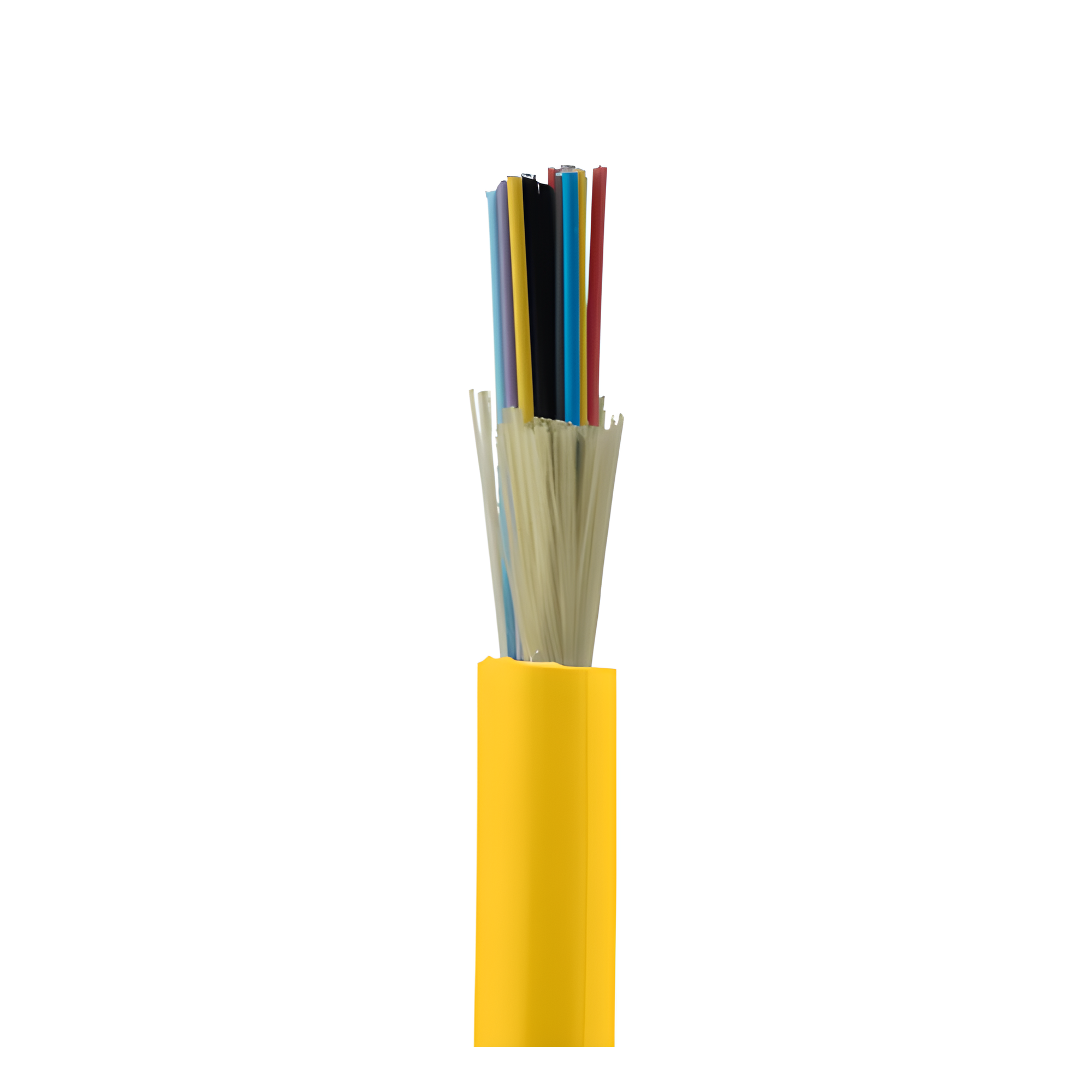 Cable de Fibra Óptica de 24 Hilos, Monomodo OS2 9/125, Interior, Tight Buffer 900um, No Conductiva (Dieléctrica), OFNR (Riser), Precio Por Metro — PANDUIT · SKU FSDR924Y