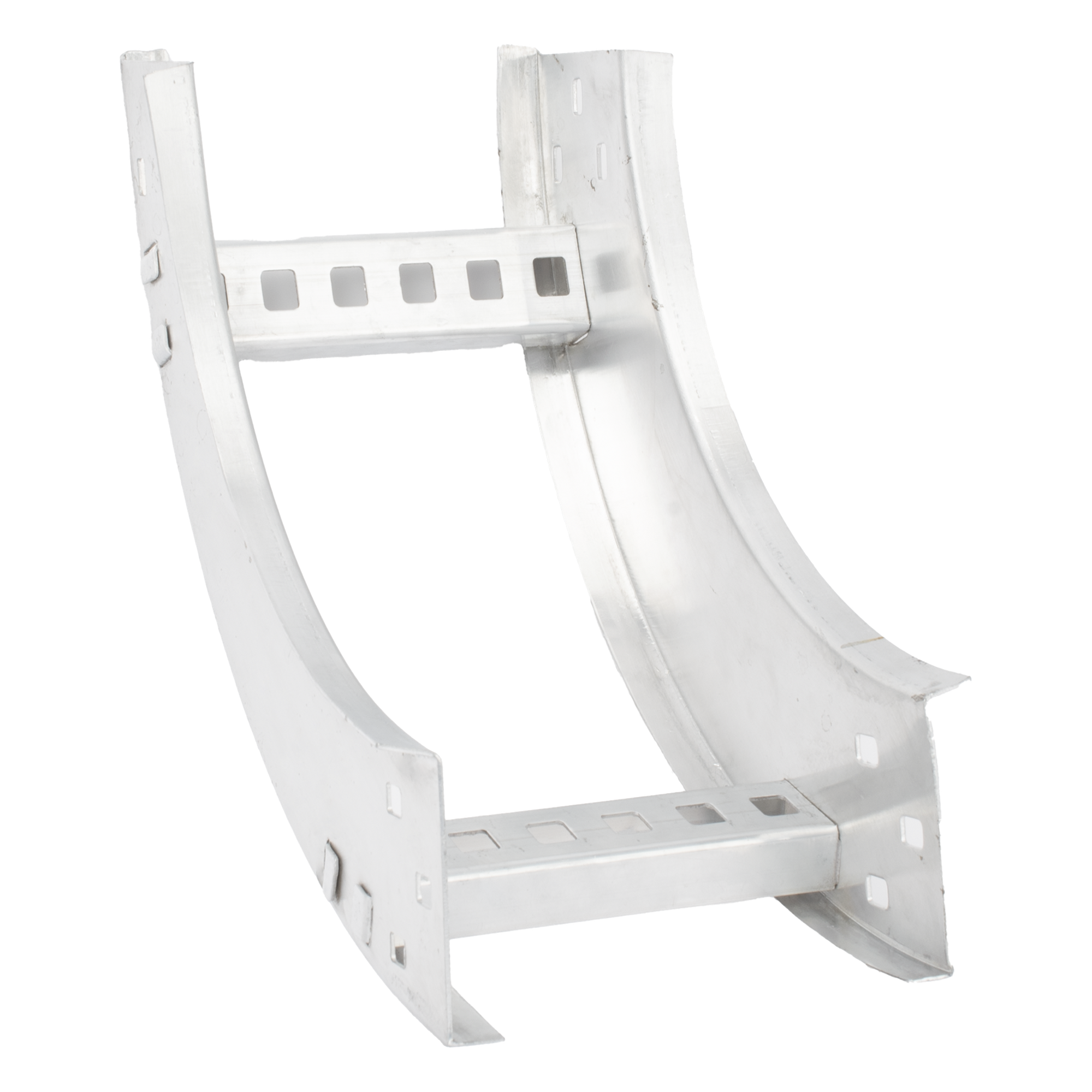 Curva Vertical Interior de Aluminio de 90° Perfil Z / Peralte 3 1/4" / Ancho 6" / Radio 8" / Incluye Tornillería  — CHAROFIL · SKU CHVI908R8X6AK