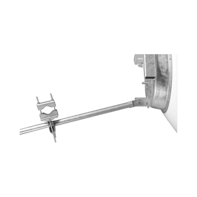 Antena direccional de Alto Rendimiento, 4 ft, Frecuencia de (4.9 a 6.1 GHz), Alto Aislamiento al Ruido, Ganancia de 35 dBi, Soporte de acero inoxidable, polaridad en 90 ° y 45 °, incluye montaje.