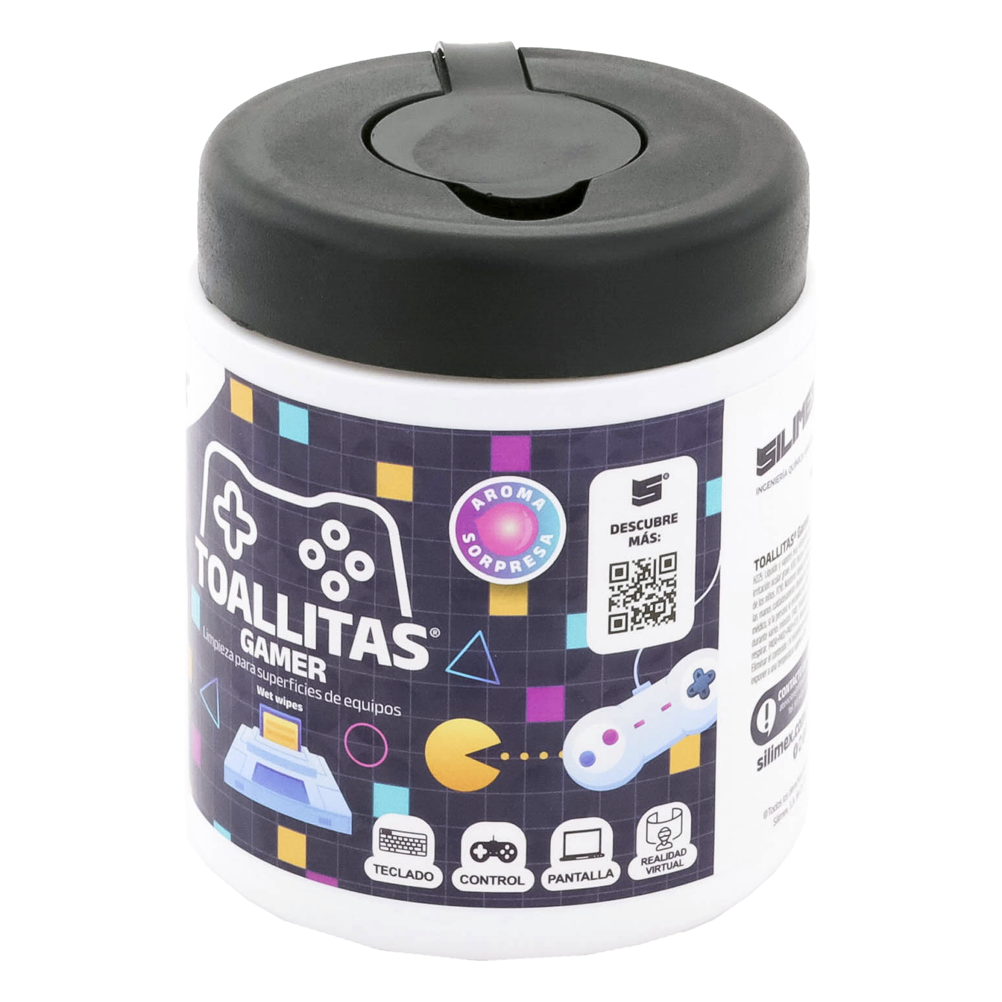 Toallitas de Limpieza / Antiestáticas / Antibacteriales / 30 Unidades / Aroma Chicle