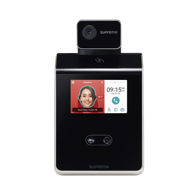 FaceStation 2 Lector Facial/ Notificación por Temperatura Alta / Bluetooth MultiClass SE Dual RFID (125KHZ EM HID PROX 13.56MHZ Mifare DesFire / EV1 FELICA ICLASS S) Compatible con BioStar2