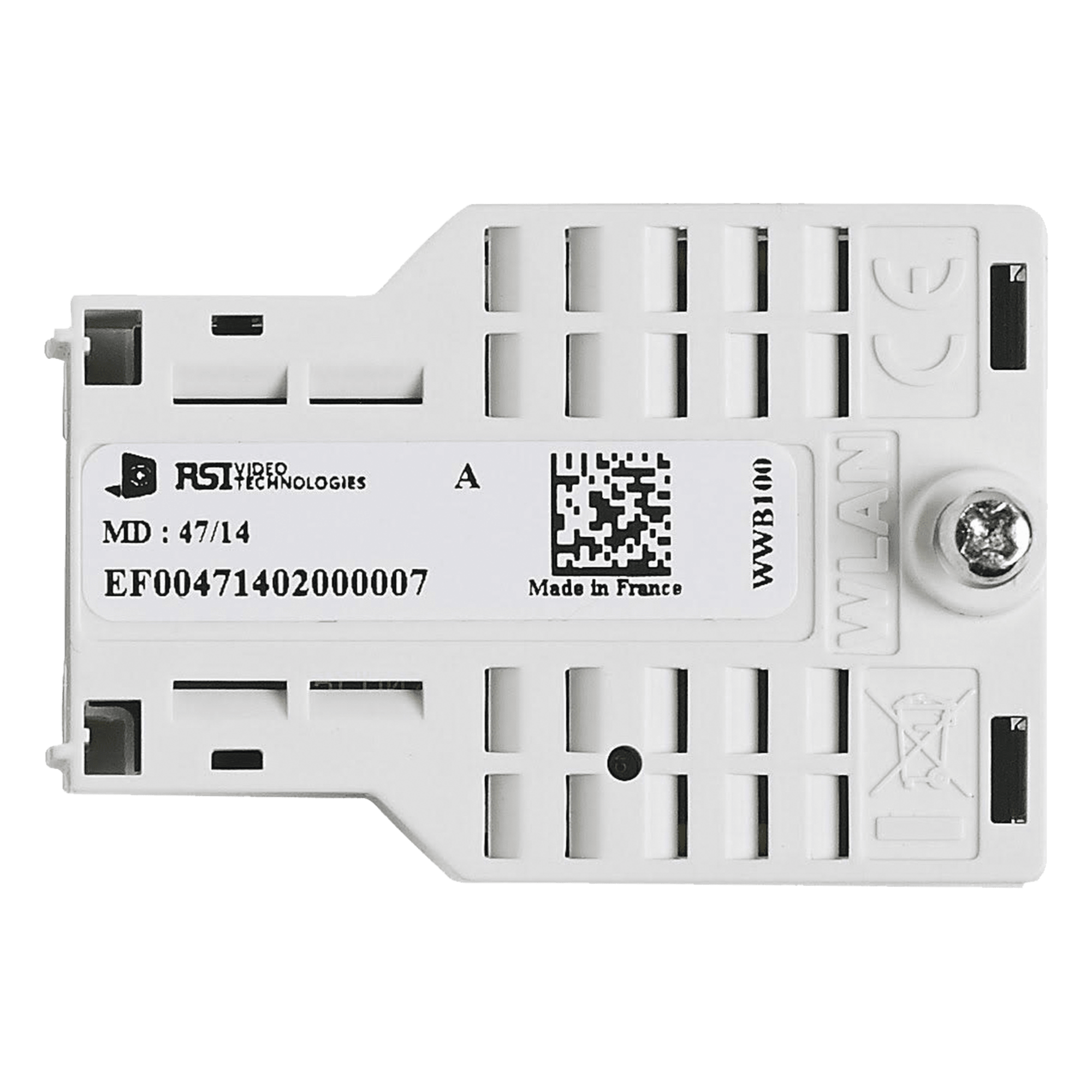 Módulo Wi-Fi 802.11 b/g para paneles de alarma Videofied serie W y WIP — HONEYWELL HOME RESIDEO · SKU WWB-100