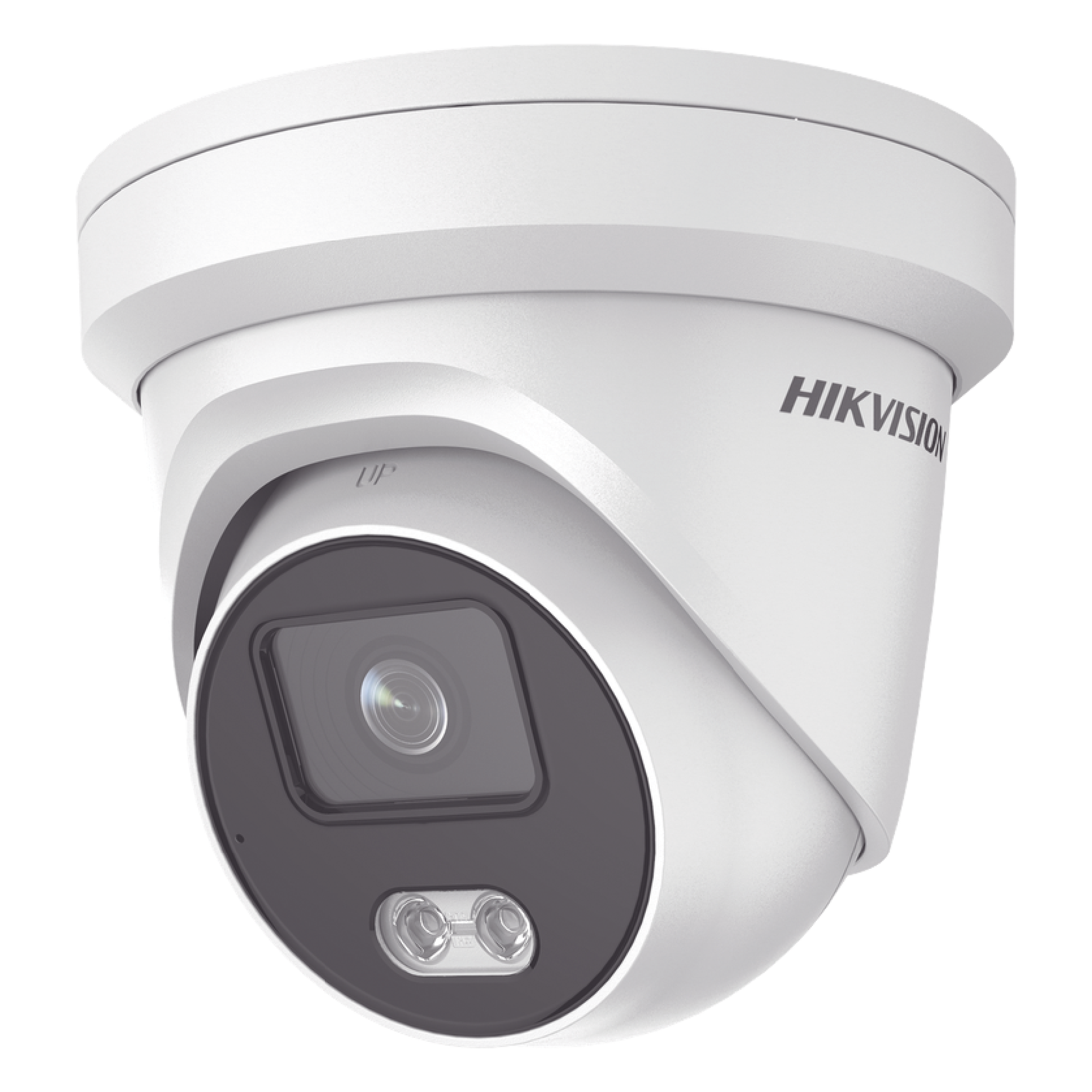 Turret IP 4 Megapixel / Imagen a Color 24/7 / Lente 4 mm / Luz Blanca 30 mts / WDR 130 dB / Exterior IP67 / Micrófono Integrado / Captura Facial / Videoanaliticos (Filtro de Falsas Alarmas) / Metal / MicroSD