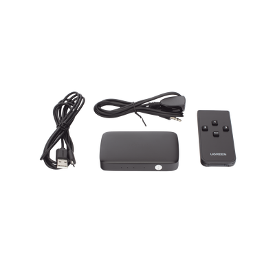 Conmutador HDMI (Switch) 4K@30Hz | 3 Entradas a 1 Salida | 3D | Transmisión Estable | Incluye Control Remoto | Receptor de Infrarrojos | Indicador LED | Chip Inteligente | Incluye Cable Micro USB para Alimentación.
