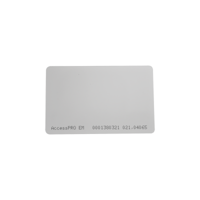 Tarjeta Proximidad Delgada 125 Khz (tipo EM) / Imprimible — ACCESSPRO · SKU ACCESS-ISO-CARD