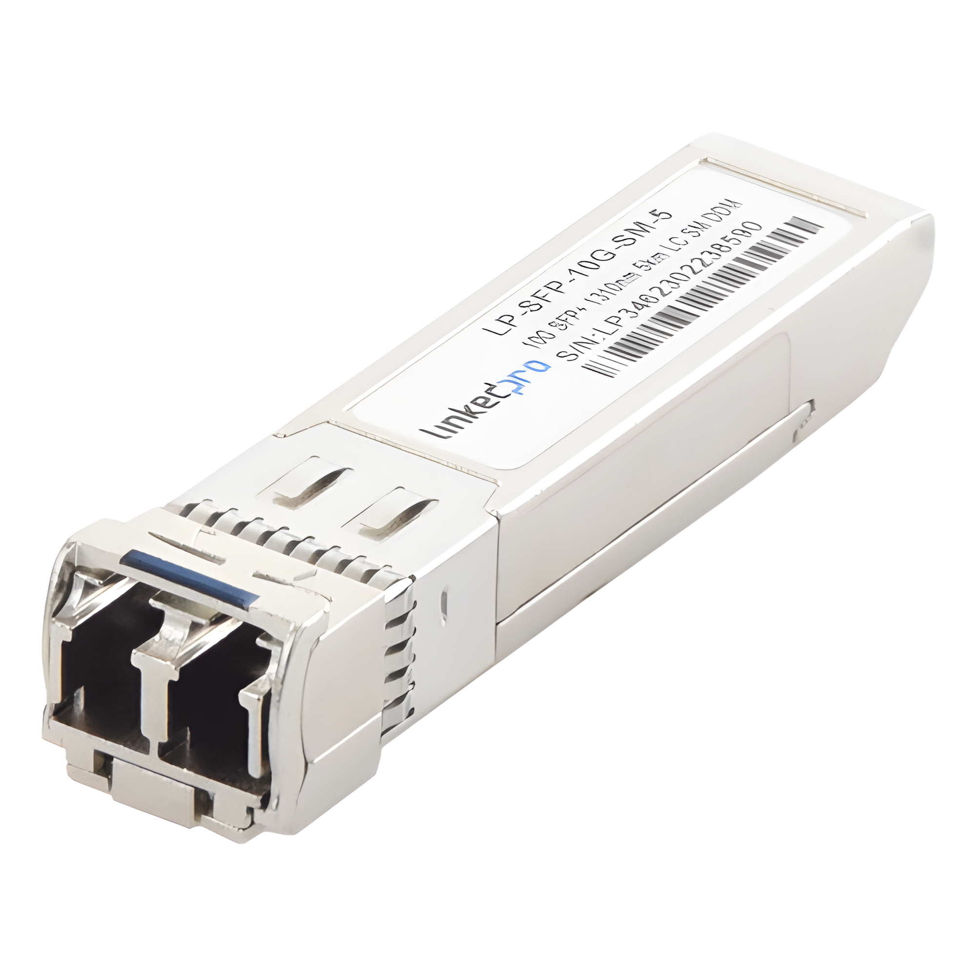 Transceptor Óptico SFP+ (Mini-Gbic) / Monomodo 1310 nm / 10 Gbps / 10GBASE / Conectores LC/UPC Dúplex / DDM / Hasta 5 km — LINKEDPRO BY EPCOM · SKU LP-SFP-10G-SM-5