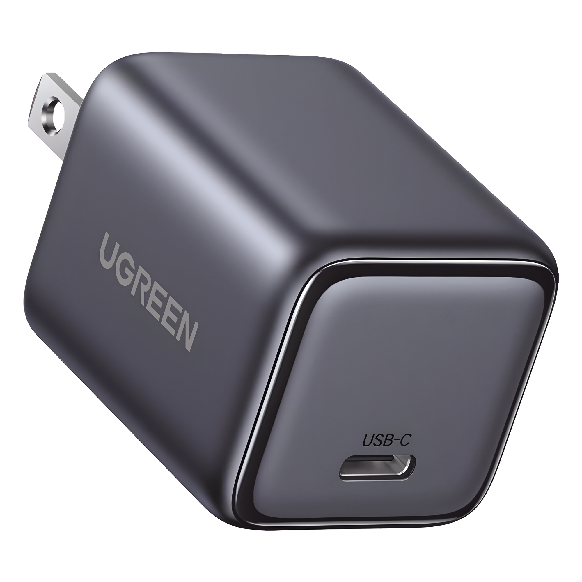 Cargador Mini de 30W | 1 USB-C de Carga Rápida | Tecnología GaN II | Carga Inteligente | Múltiple Protección | Mayor Eficiencia Energética | Tamaño Compacto. — UGREEN · SKU 55530