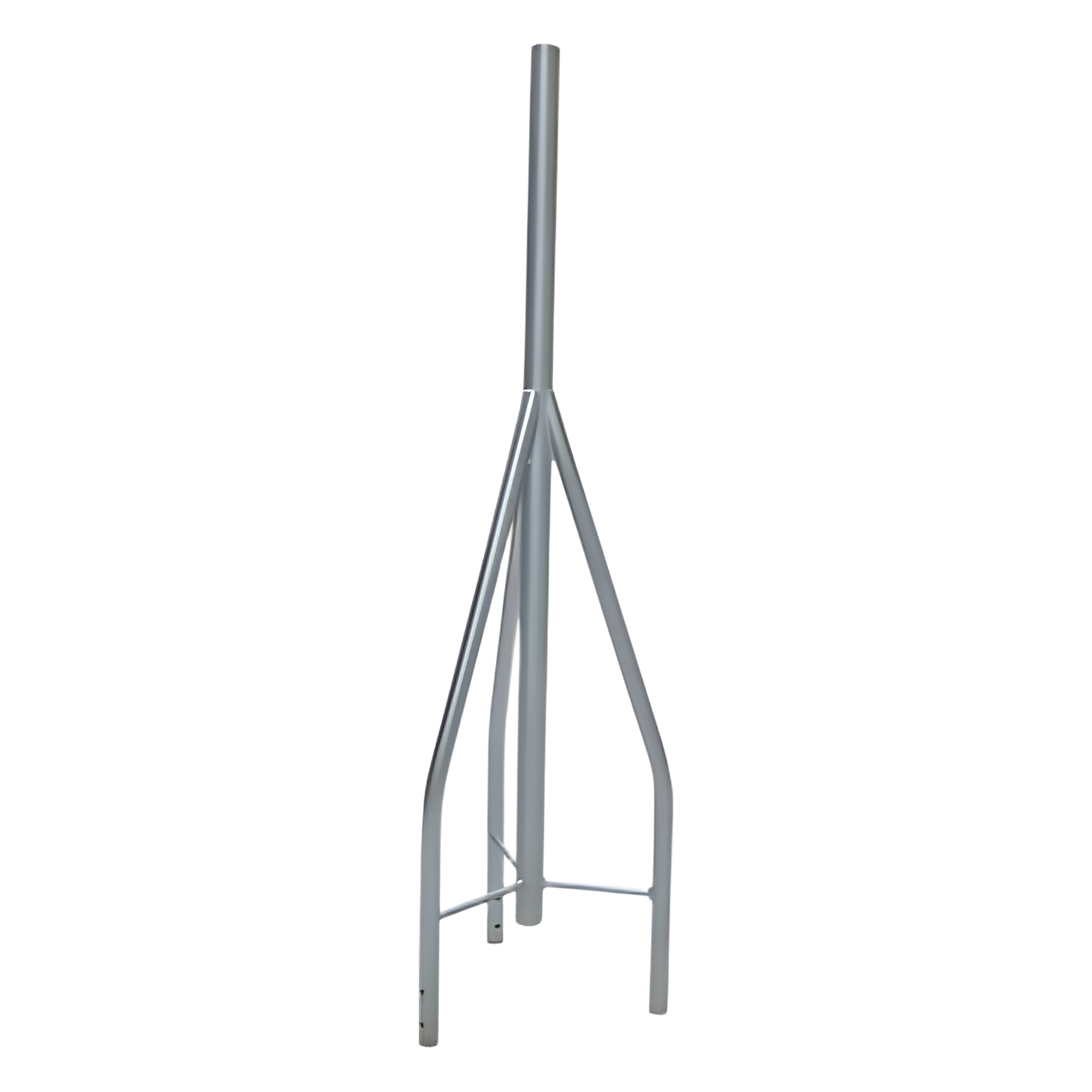 Tramo de remate / copete, tubo industrial 1 1/4" con tubo central 1 7/8" galvanizado por inmersión en caliente — SYSCOM TOWERS · SKU SCZ-35G