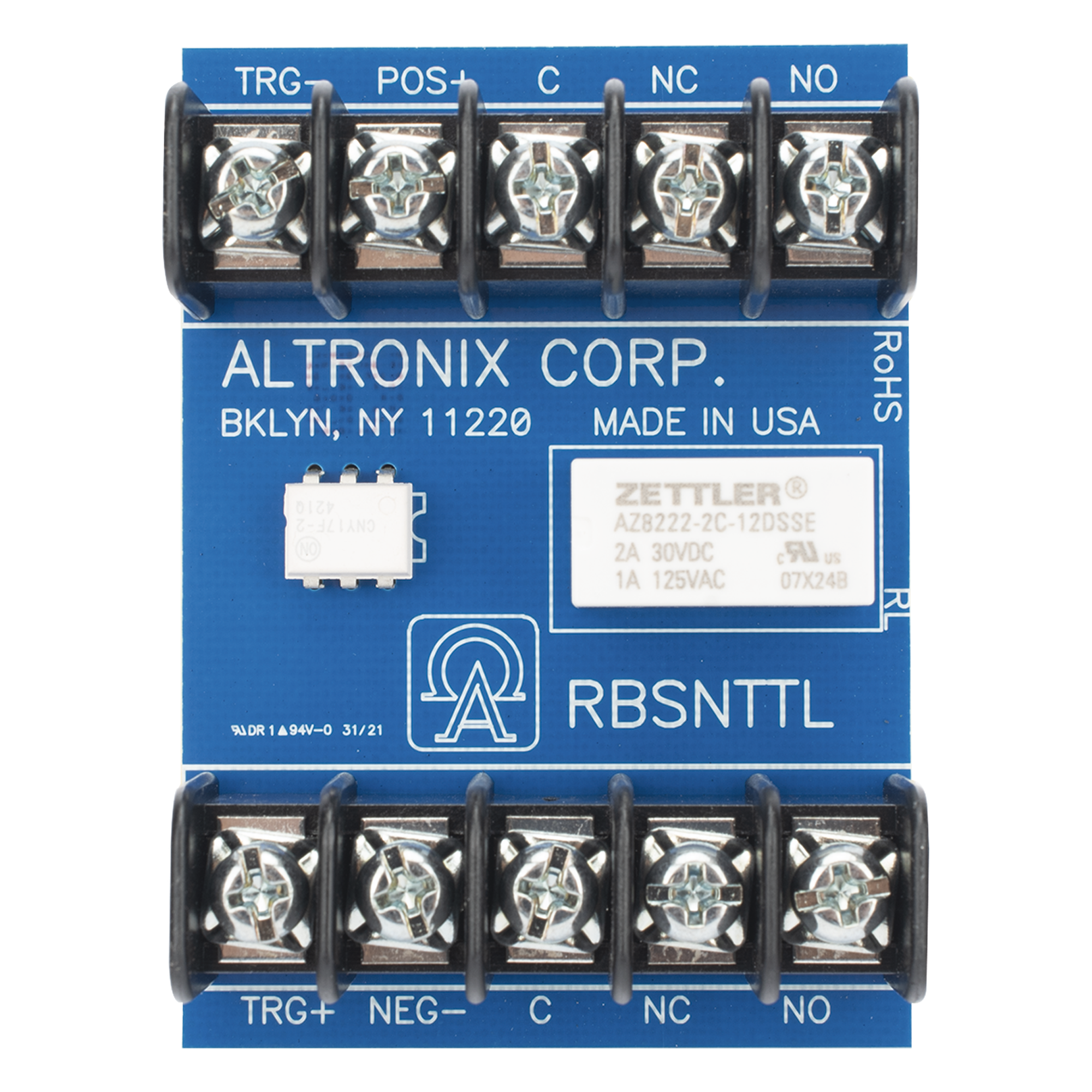 Módulo de relevador ultrasensitivo  Altronix  — ALTRONIX · SKU RBSNT-TL