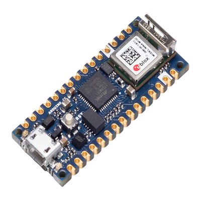 Placa de Desarrollo IoT / Arduino Nano 33 IoT / Cortex-M0+ SAMD21 / Wi-Fi + Bluetooth / Chip Criptográfico ATECC608A / IMU 6 Ejes / Compatible Arduino IDE — ARDUINO LLC · SKU ABX-00027