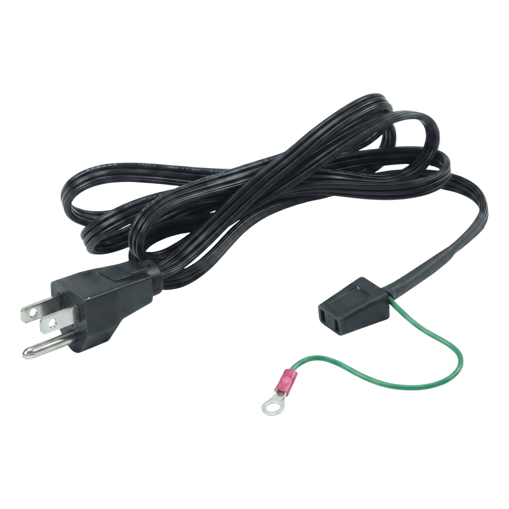 Cable de Alimentación para Ventilador / 1 Conector / 1.52 m (5 ft) / Cobre / Enchufe 3 Puntas con Tierra / Compatible con Ventiladores Compactos Hoffman — HOFFMAN · SKU ACORD1