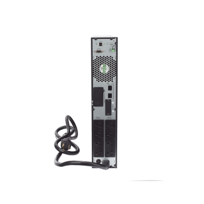 UPS de 3000VA/2700W / Topología On-Line Doble Conversión con Baterías Internas / Entrada y Salida de 120 Vca / Pantalla LCD Configurable / Formato Rack o Torre / 8 Salidas