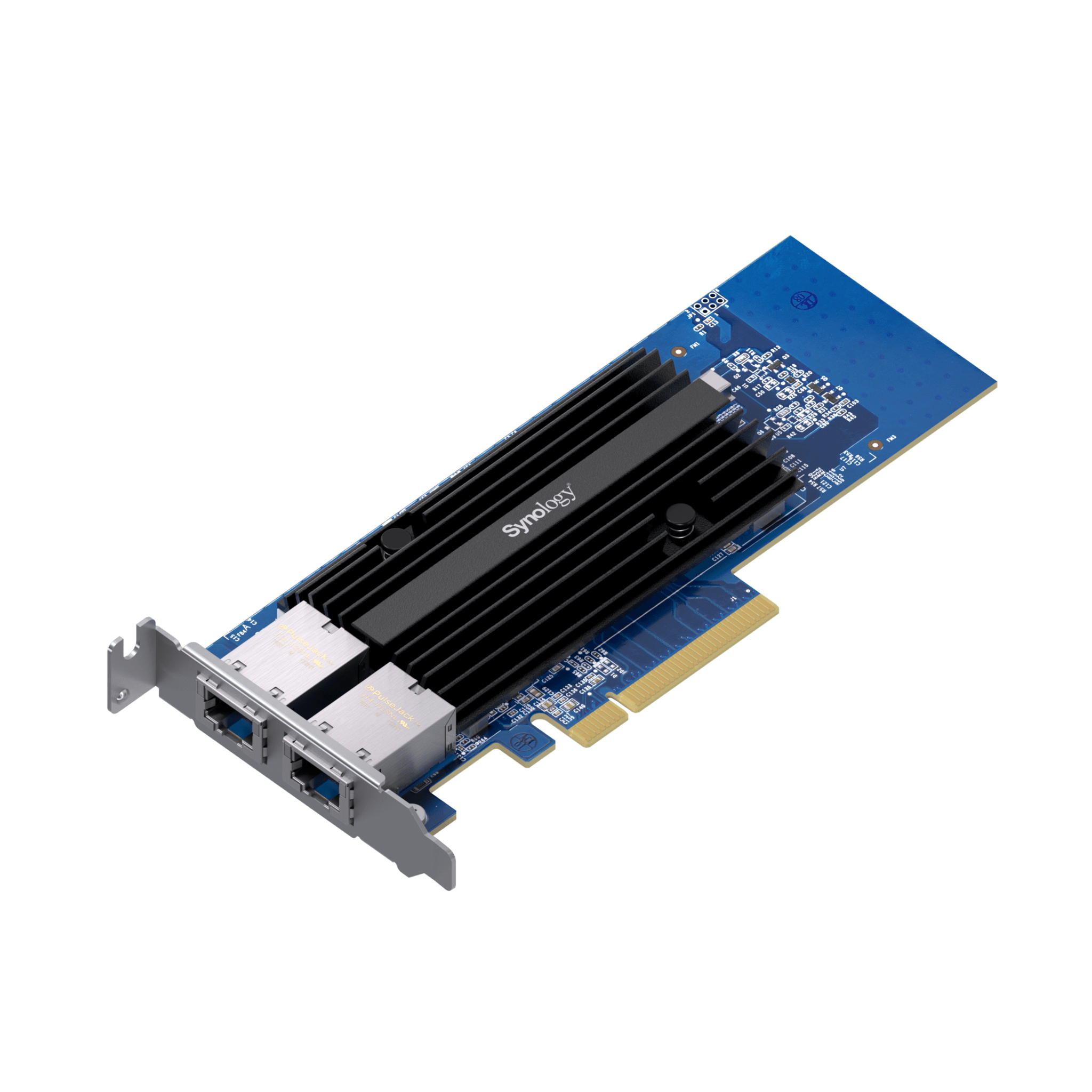 Adaptador de Red Synology E10G30-T2 | Doble Puerto 10 GbE | PCIe 3.0 x8 | Compatible con Synology | Link Aggregation. — SYNOLOGY · SKU E10G30-T2