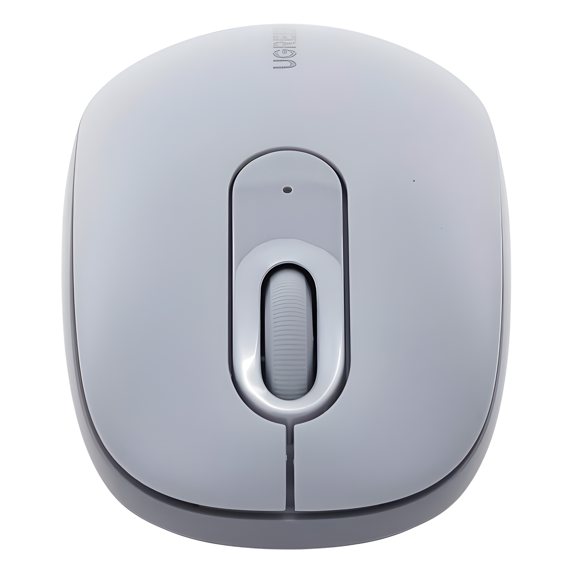 Mouse Inalámbrico 2.4G 800/1200/1600/2400 DPI | Función de 3 botones | Alcance 10m | Silencioso | Ergonómico | Anti-caída y Anti-interferencias | Batería Alcalina AA incluida | Color Grey.
