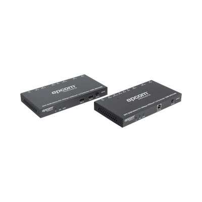 Kit Extensor HDMI | 4K2K@60HZ | HDR 4:4:4 | HDBaseT | 100M | Salida de Audio | HDCP 2.2 | IR Bidireccional | Admite la función USB KVM