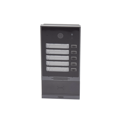Videoportero SIP i63, 2 relevadores con 5 botones de marcación rápida, anti-vandálico, IP66 y IK07, PoE