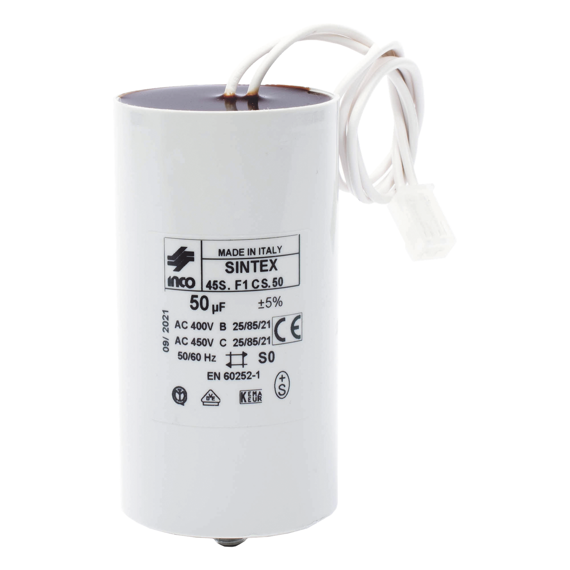 CAPACITOR DE 50 UF 115V PARA FAAC 741/BLIZZARD900 · SKU 6020662