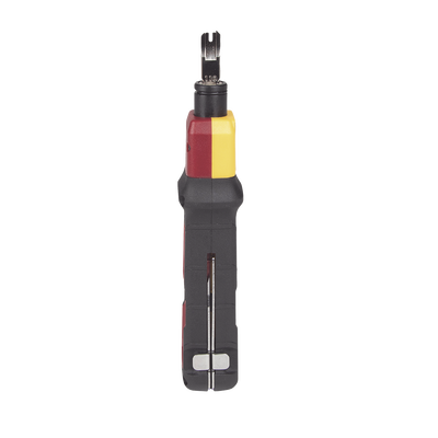 Herramienta Ponchadora de Impacto con Cuchilla para Paneles y Bloques de 66/110. Termina y Corta Cables CAT3, CAT5e y CAT6/6A en 1 paso