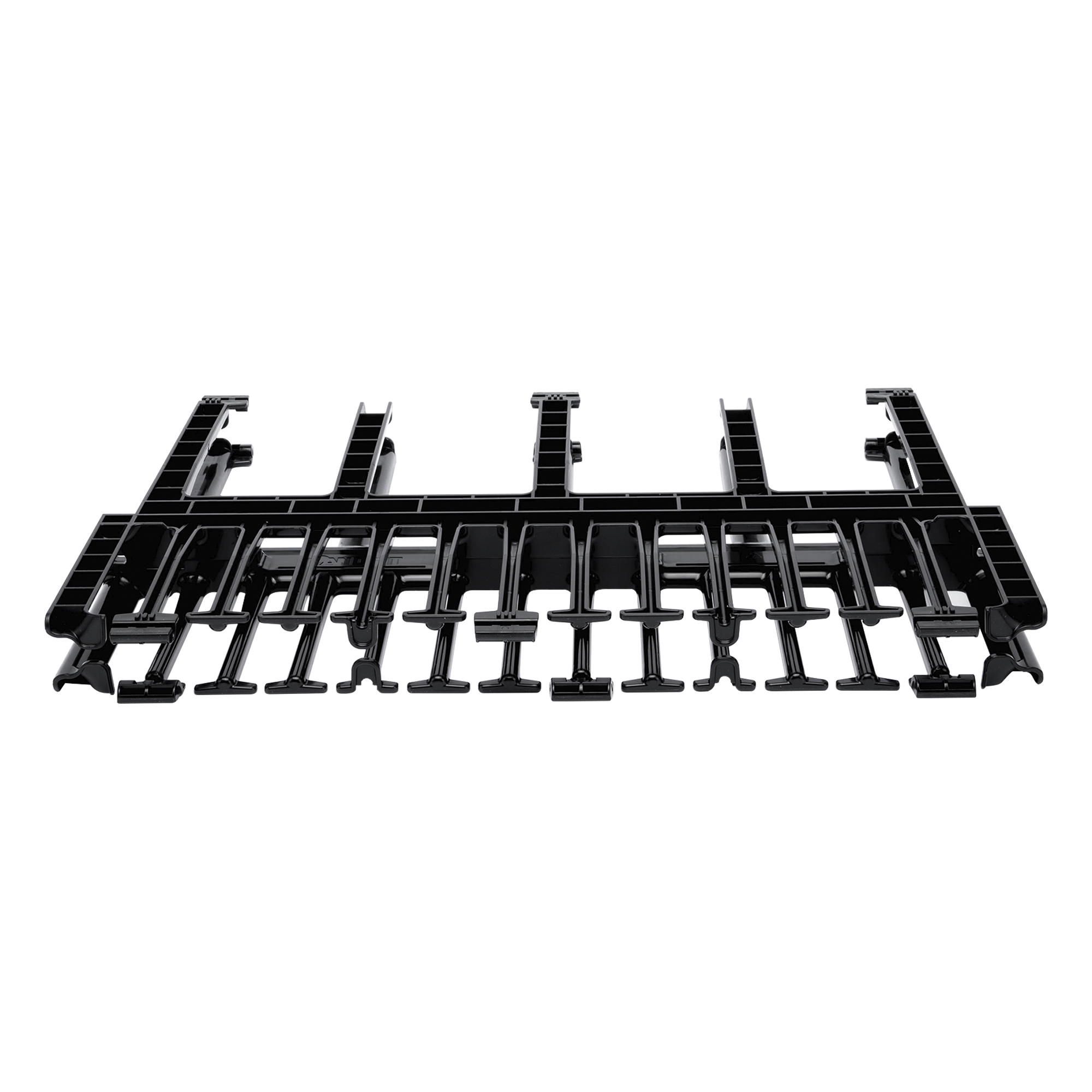 Organizador de Cables Horizontal / Alta Densidad / Doble Frontal y Posterior / Rack 19in / 1UR / Negro — PANDUIT · SKU NM1