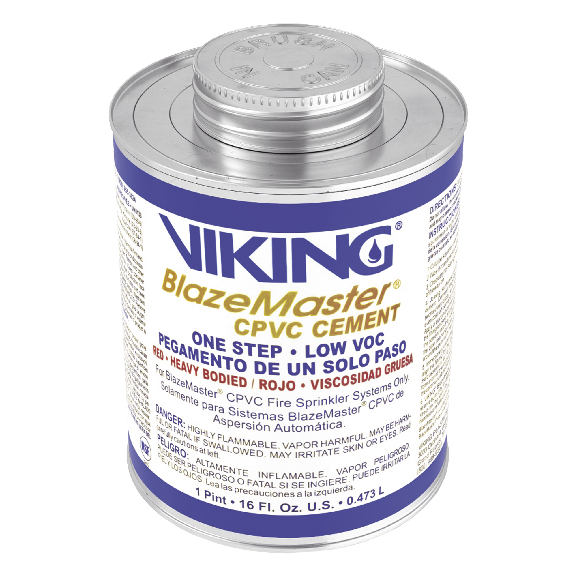 Pegamento Cemento Para Tuberías de Aspiración y Extinción de Incendios | Precio por Pieza — VIKING · SKU ASD-V5097P