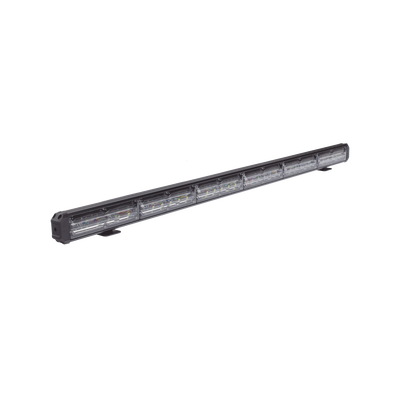 Barra de luz de advertencia de 6 Módulos de 6 LED, 30 Pulgadas, Rojo / Claro