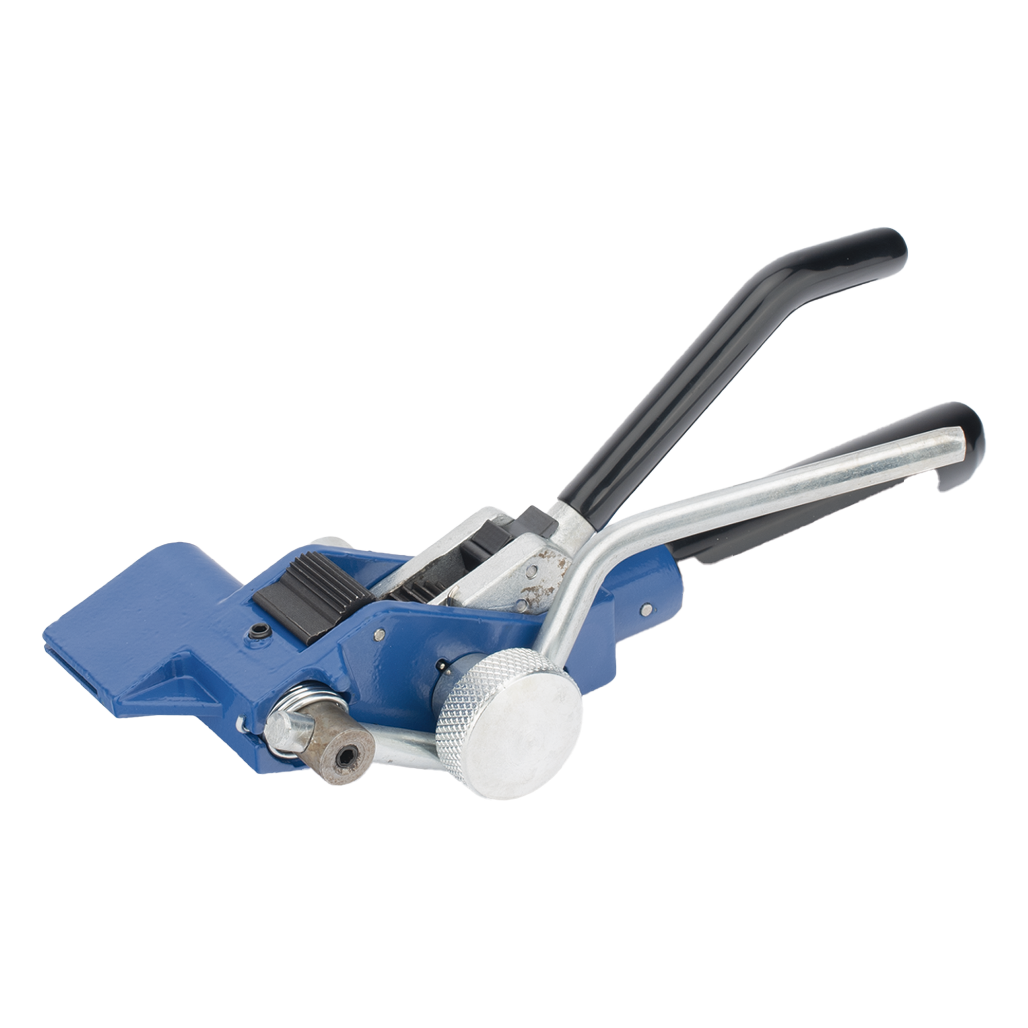 Flejadora Tipo Matraca con Corte para Fleje de 3/4 y 5/8 — LINKEDPRO BY EPCOM · SKU LP-FM01