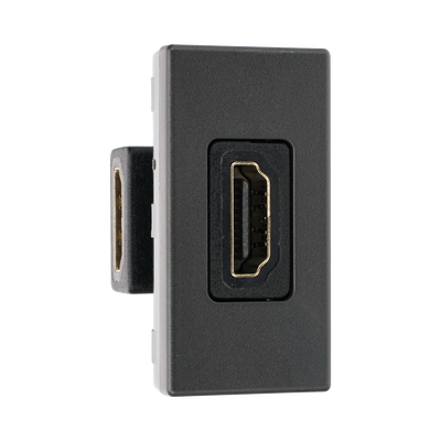 Módulo HDMI Hembra - Hembra Color Grafito / (K129B/14)