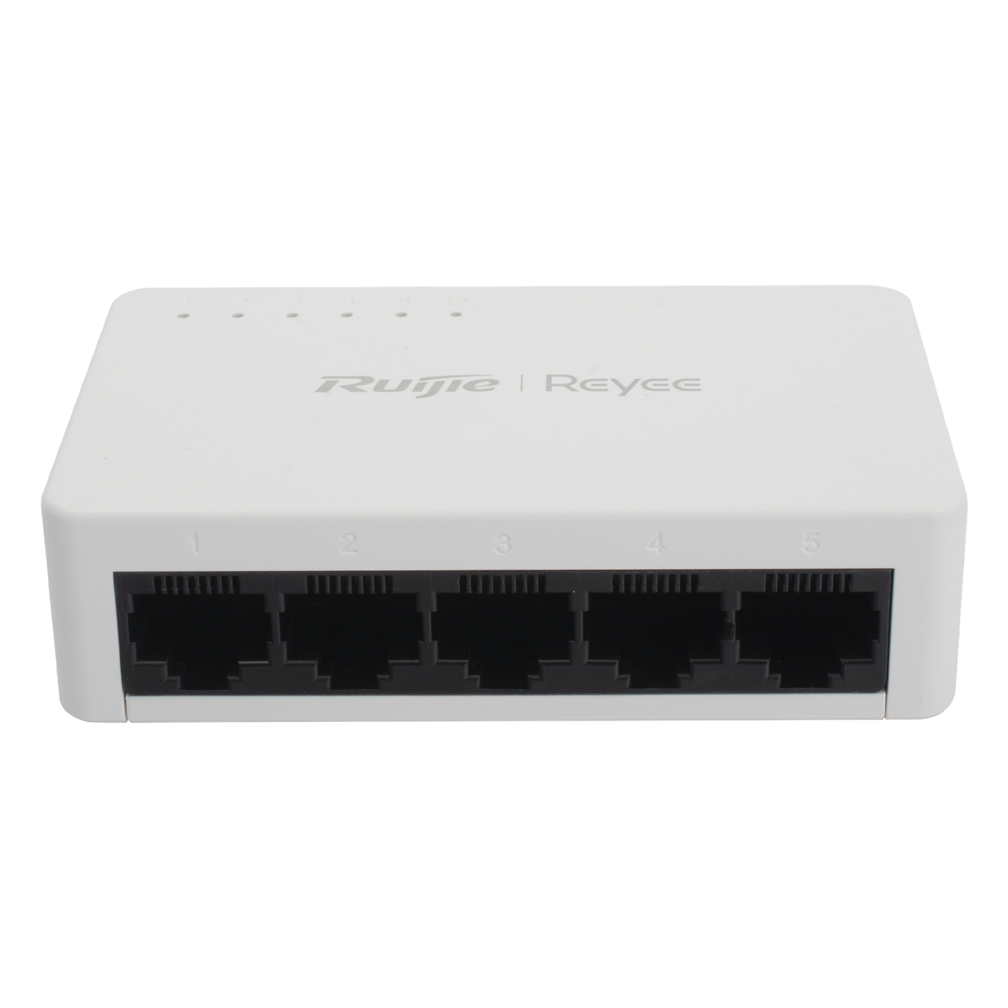 Switch no administrable, Visible en la Topología de la Nube, 5 puertos 10/100 Mbps — RUIJIE · SKU RG-ES05F