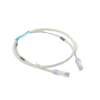 Cable de Parcheo TX6, UTP Cat6, 24 AWG, CM, Color Blanco Mate, 0.91 Metros (3 Pies)