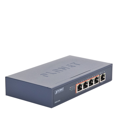 Extensor Ultra PoE de 65 Watts Con 4 Puertos Gigabit de Salida 802.3 af/at
