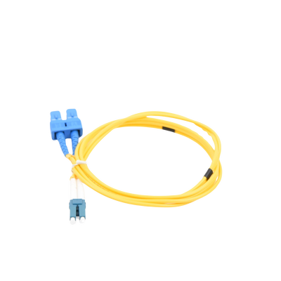 Jumper de Fibra Óptica Monomodo LC/SC Duplex de 1 Metro (3.28 Pies)