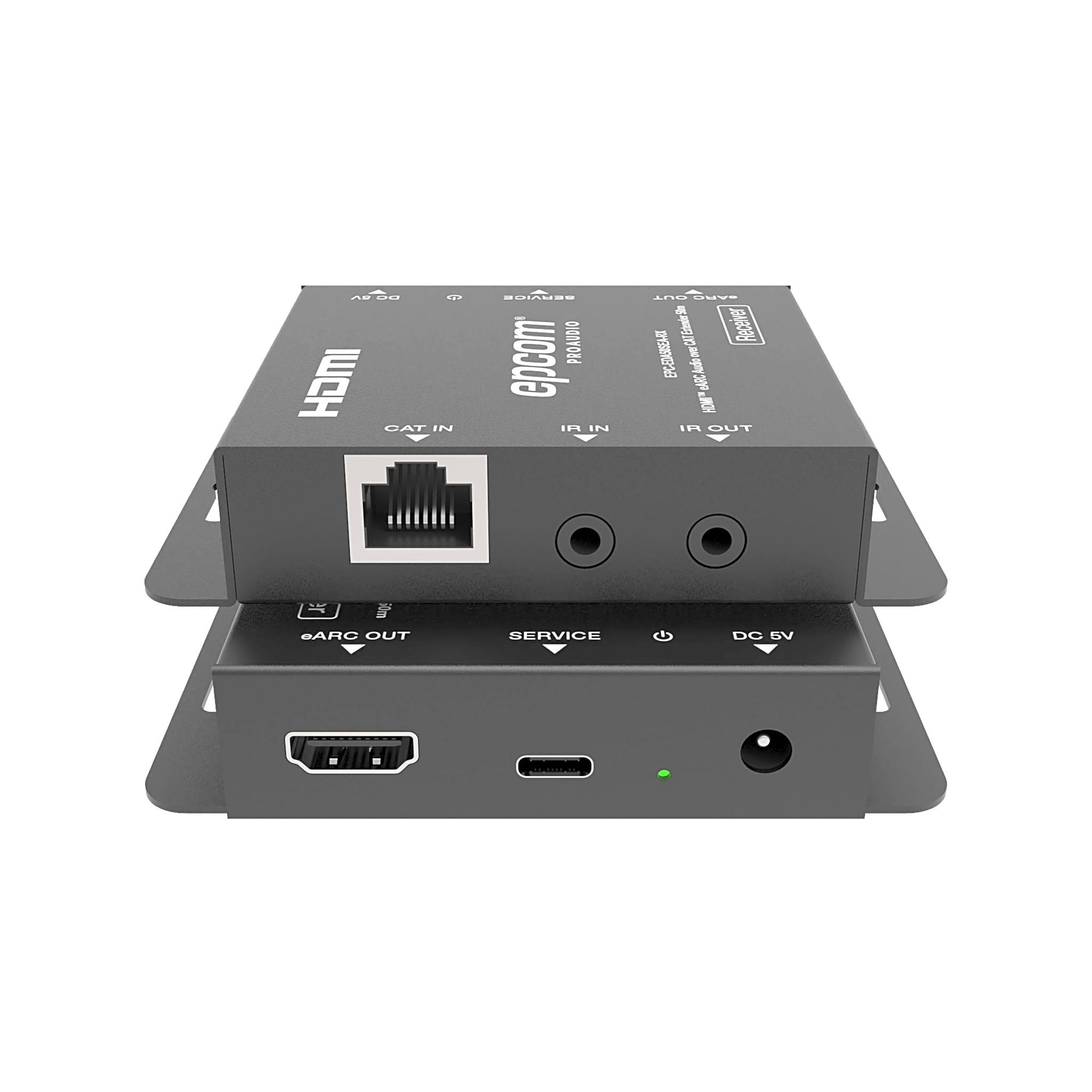 Extensor Audio HDMI eARC | 50 Metros | CAT5e/6 | Soporte Dolby Atmos DTS-HD | IR Bidireccional | CEC Passthrough | Carcasa Metálica