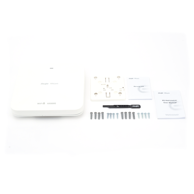 Punto de Acceso Mesh Wi-Fi 6 con doble puerto multi-gigabit 2.5G Interior en Techo hasta 5.9 Gbps, doble banda 802.11 AX6000 MU-MIMO 4x4