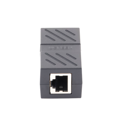 Acoplador (Extensor de Cable Ethernet RJ45 a RJ45) | 1000Mbps | Compatibilidad con Cat7 Cat6A Cat6 Cat5e | Compatible con POE | Ignífugo | ABS