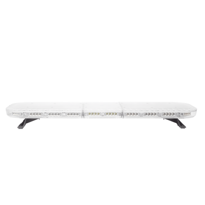 Barra de luces de 47" rojo/azul, 88 LED, con control de tráfico en color ámbar, ideal para equipar unidades de seguridad publica