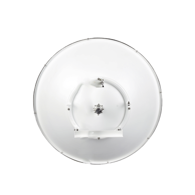 1 Antena Direccional de alto rendimiento / diámetro de 60 cm / 5.9-7.2 GHz / Ganancia 30 dBi / SLANT de 45 ° y 90 ° / Ideal para 30 km / Conector N-Hembra / Montaje y jumpers incluidos.