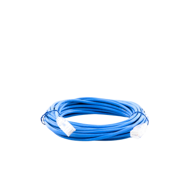 Cable de Parcheo Slim UTP Cat6A - 7 Metros (22.97 Pies) Azul, Diámetro Reducido (28 AWG)
