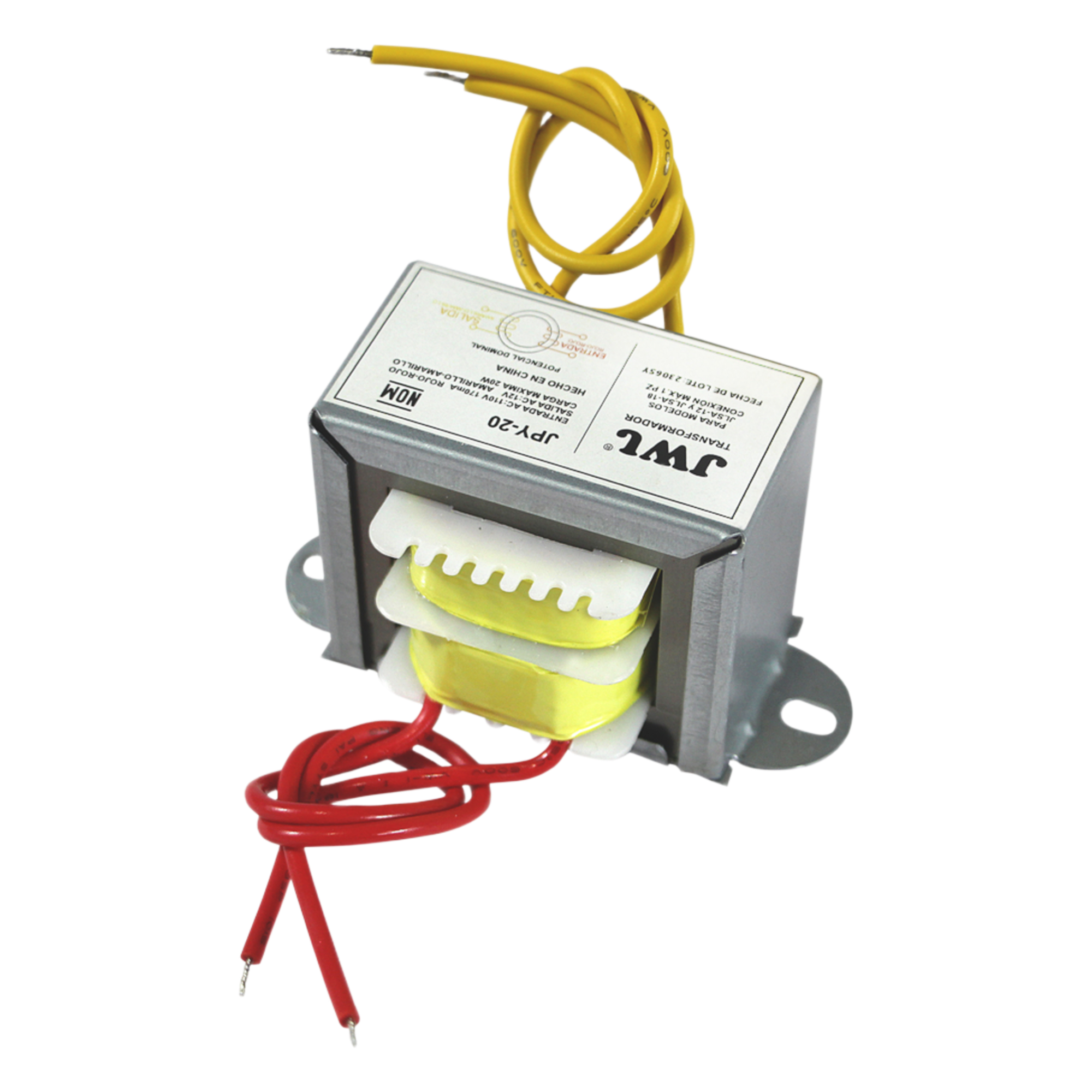 Transformador DE 20 W para Luminario Led Sumergible JLSA-18AB ó JLSA-18RGB. — JWJ · SKU JPY-20