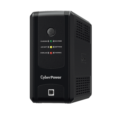 UPS de 1000 VA/500 W, Topología Línea Interactiva, Entrada 120 Vca NEMA 5-15P, y 8 Salidas NEMA 5-15R, Puerto USB, Con Regulador de Voltaje (AVR)