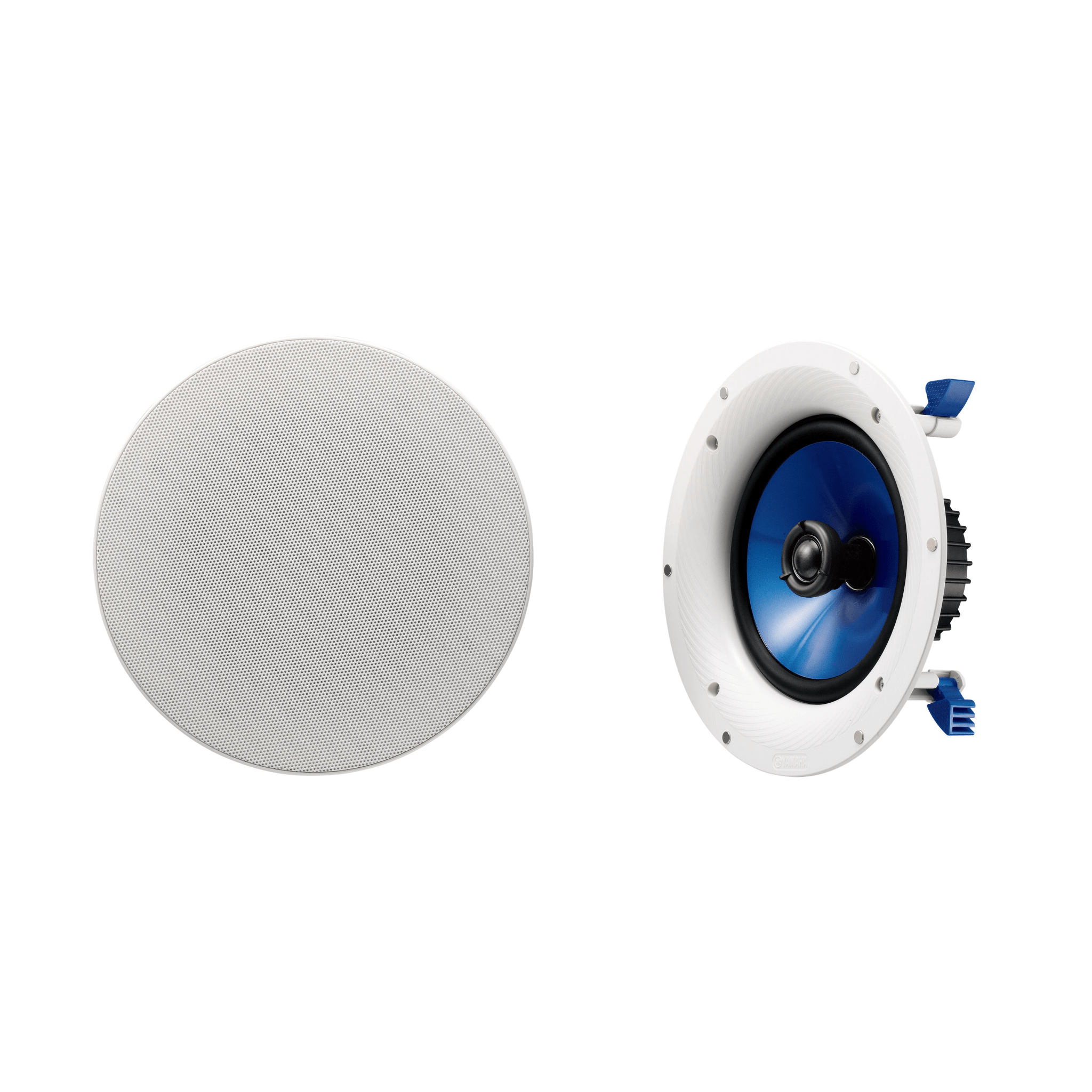 Bocinas de Plafón | 2 Vías | Residenciales | Woofer 8" | 140W | 8 Ohms | Color Blanco | Par