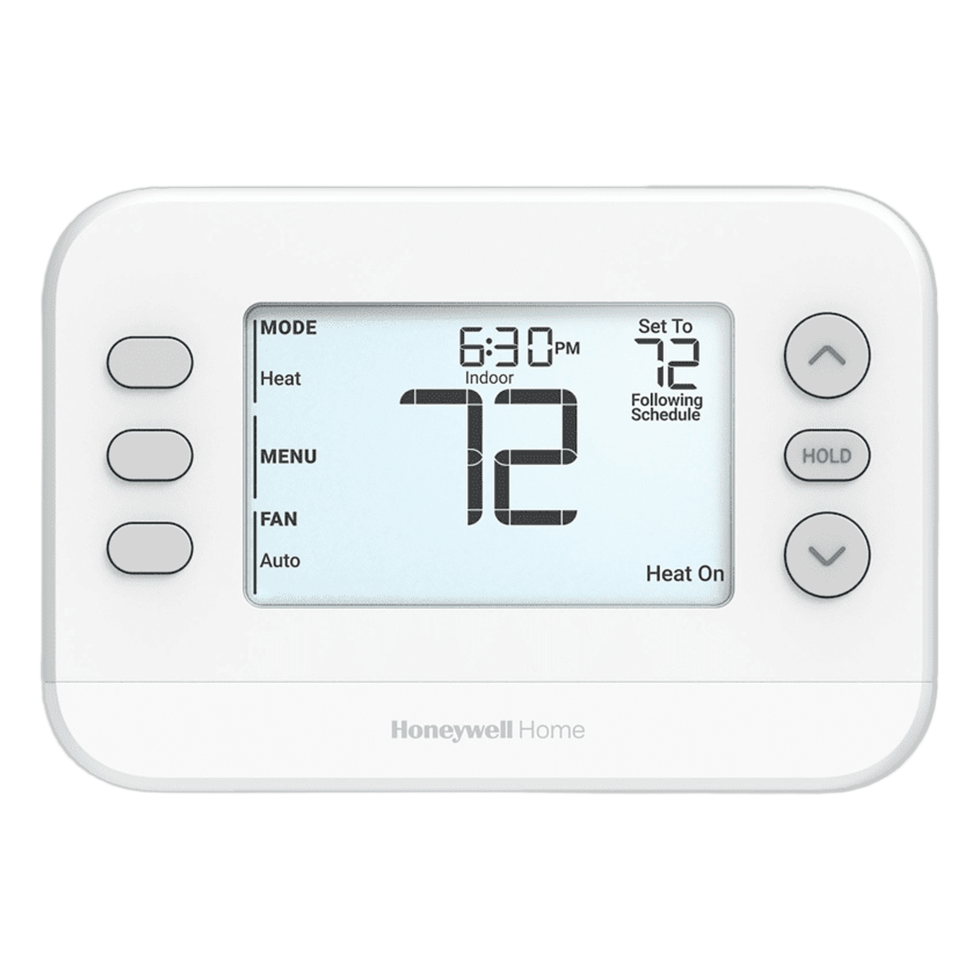 Termostato programable de una etapa 1H/1C con placa de montaje UWP, serie FocusPRO P200 — HONEYWELL HOME RESIDEO · SKU TH2110U4004/U