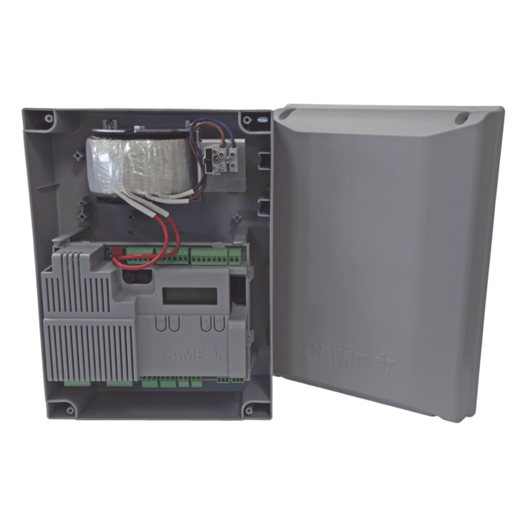 Cuadro de Mando Compatible con Motores de las Series AXO y ATS a 24V — CAME · SKU 801QA-0080