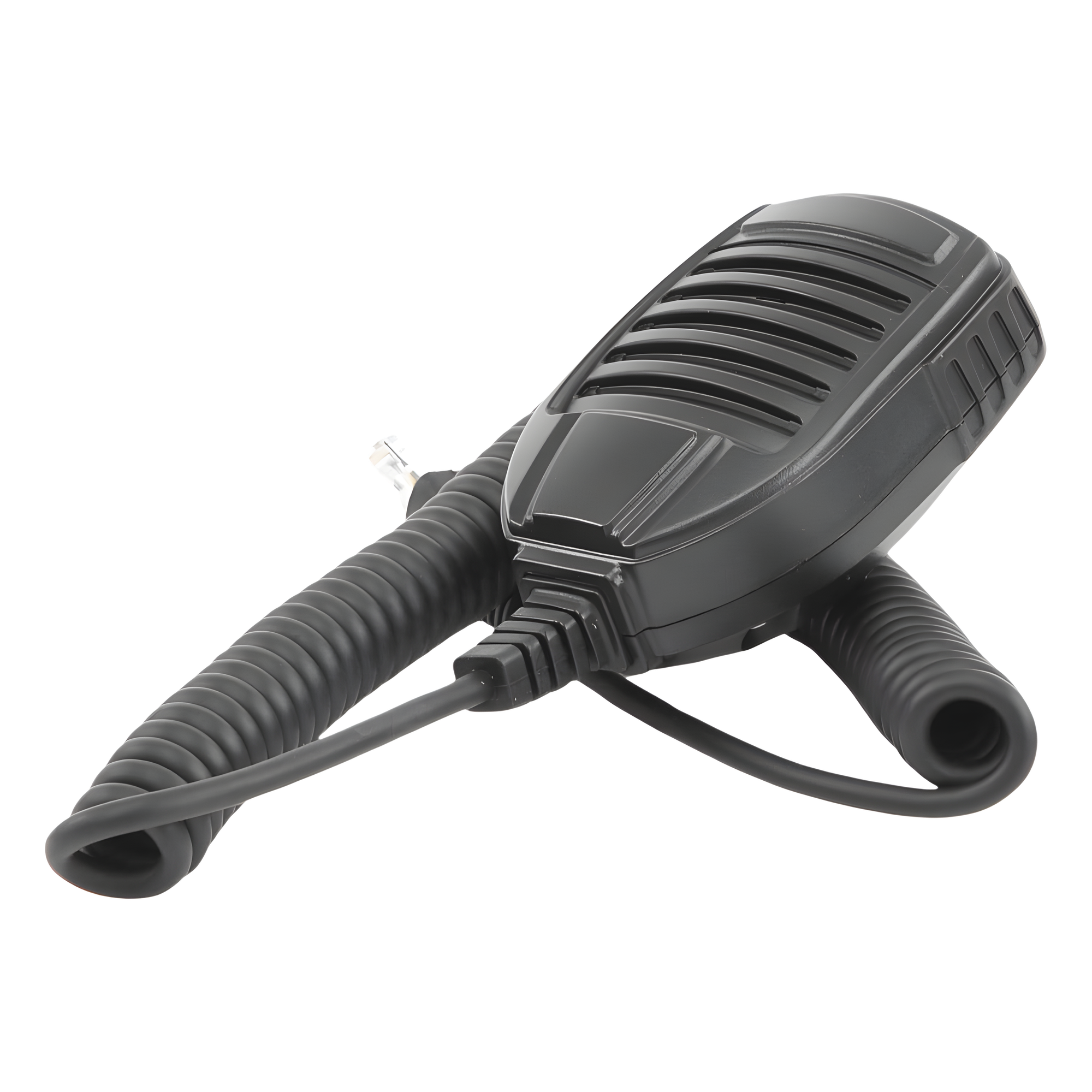 Micrófono para Radio Móvil / Conector 8 Pines / IP54 / Cable PU con Kevlar / 40 kg Resistencia / PTT con Guantes
