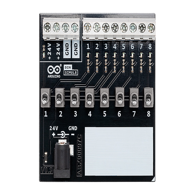 PLC Industrial Arduino Opta / Micro PLC IoT / Dual-core STM32H747XI / 8 Entradas Analógicas-Digitales / 4 Relés 10A / Ethernet + RS485 + WiFi-BLE / Programación Arduino + IEC-61131-3 / IP20