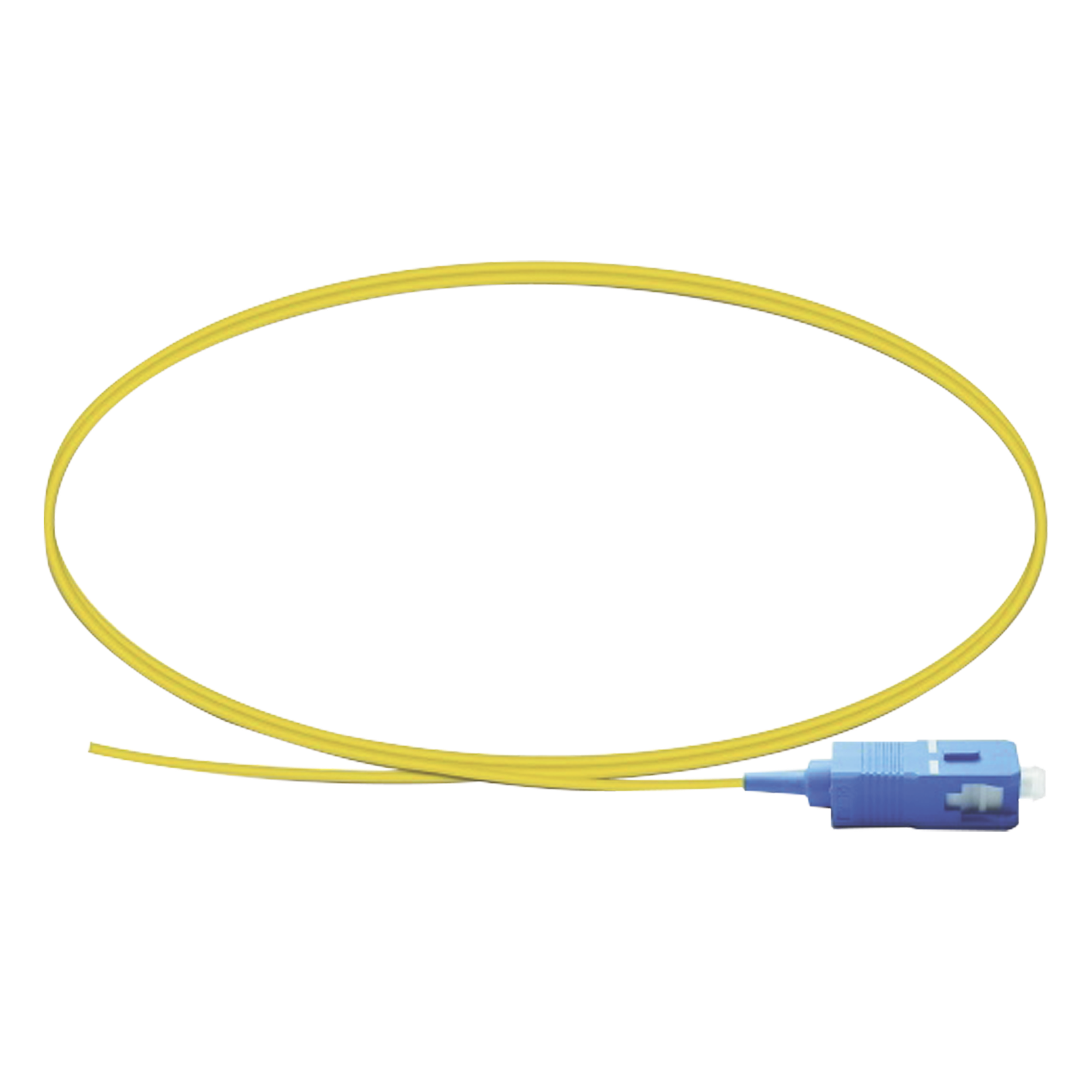 Pigtail de Fibra Óptica Monomodo SC/UPC, Simplex de 1 Metro (3.28 Pies) — LINKEDPRO BY EPCOM · SKU LP-FO-SCU-01