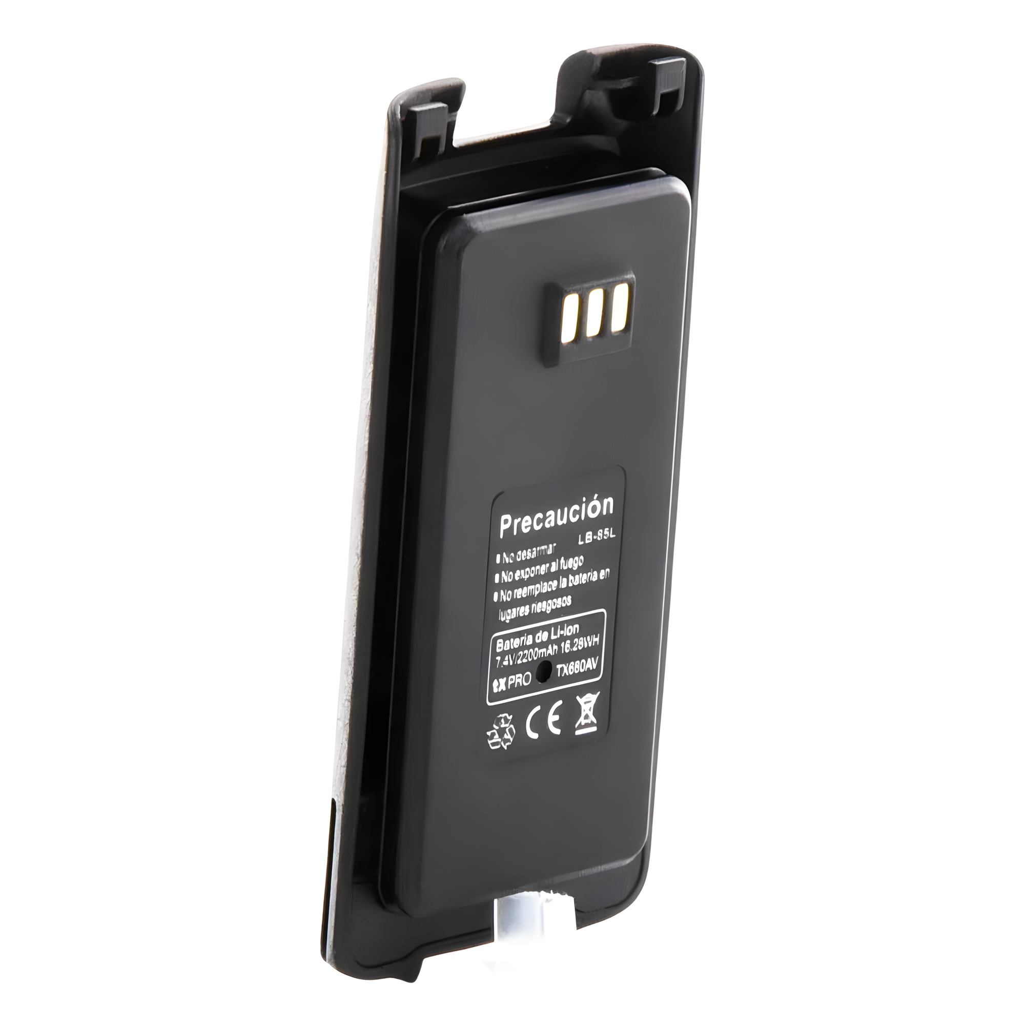Batería Li-Ion / 7.4 V / 2200 mAh / Carga Rápida Inteligente / Uso Profesional