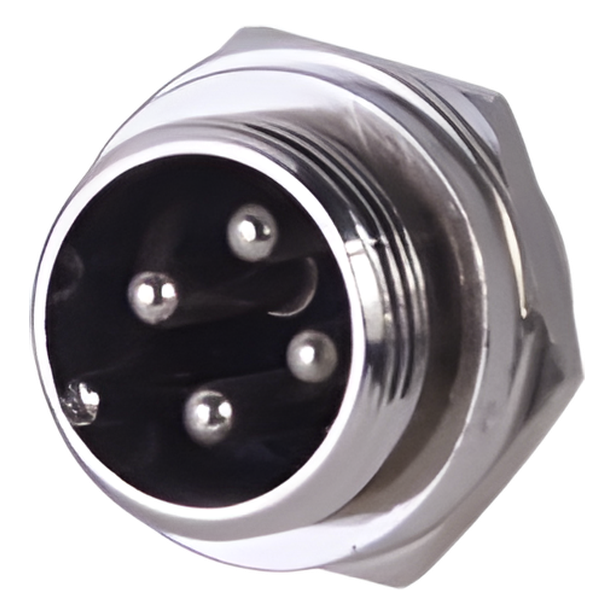 Conector para Micrófono / 4 Pines / Diseño Compacto / Compatible Audio Estándar — SYSCOM · SKU M24