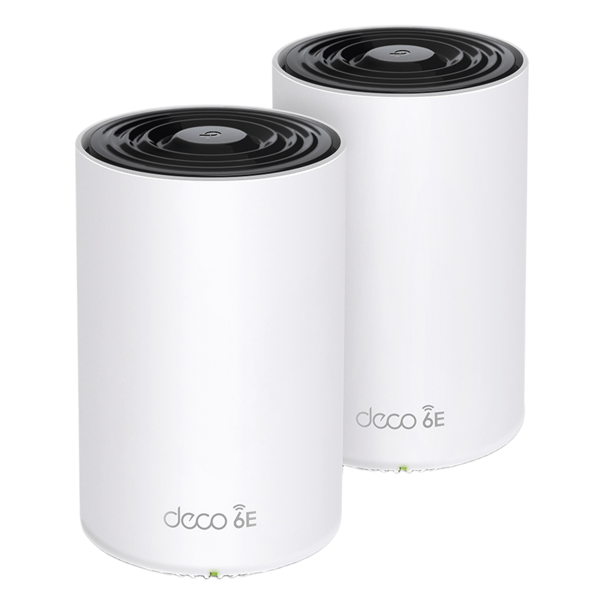 Kit 2 Routers Inalámbricos MESH Interior para Hogar / Doble Banda Wi-Fi 6E AX5400 Mbps / 3 Puerto Gigabit WAN/LAN / 4 Antenas Internas / Administración Mediante la App Deco (iOS, Android) / Protección HomeShield — TP-LINK · SKU DECOXE75-2PACK