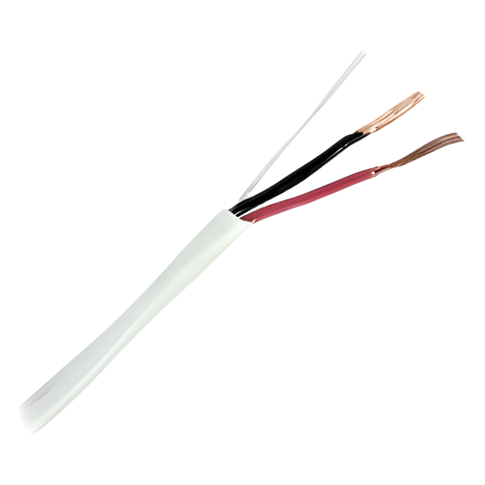Bobina de 305 Metros (1000 Pies) / 2 x 18 AWG / Cable / Blanco / Para Aplicaciones de Alarma / Audio / Control de Acceso / Certificado UL / Resistente al Fuego / Para Interior — VIAKON · SKU 92-59