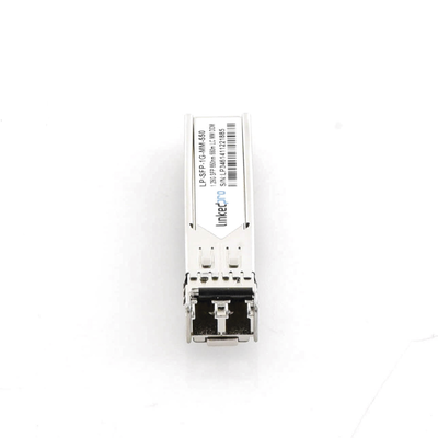 Transceptor Óptico SFP (Mini-Gbic) / Multimodo 850 nm / 1.25 Gbps / 1000BASE-SX / Conectores LC/UPC Dúplex / DDM / Hasta 550 m 